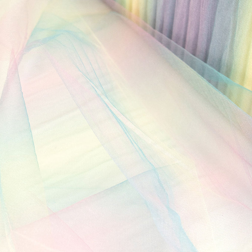 Tulle | Rainbow Ombre - Fabric + Flow Textile Co.