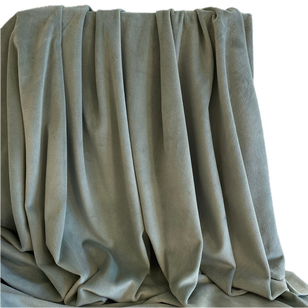 Velour Knit | Sage - Fabric + Flow Textile Co.