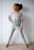 Velour Knit | Taupe - Fabric + Flow Textile Co.