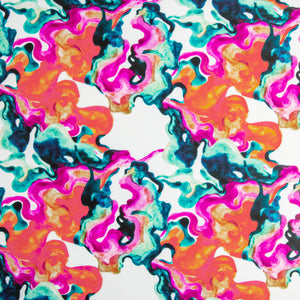 Swim Print | Watercolour Swirls