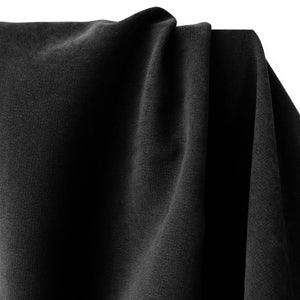 Woven Twill Brushed | Onyx - Fabric + Flow Textile Co.