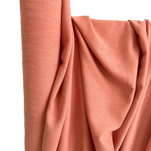 Woven | Viscose + Linen - Clay - Fabric + Flow Textile Co.