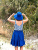 Woven | Viscose + Linen - Cobalt Blue - Fabric + Flow Textile Co.