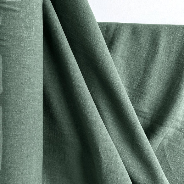 Woven | Viscose + Linen - Sage - Fabric + Flow Textile Co.
