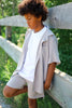 Woven | Viscose + Linen - Sand - Fabric + Flow Textile Co.