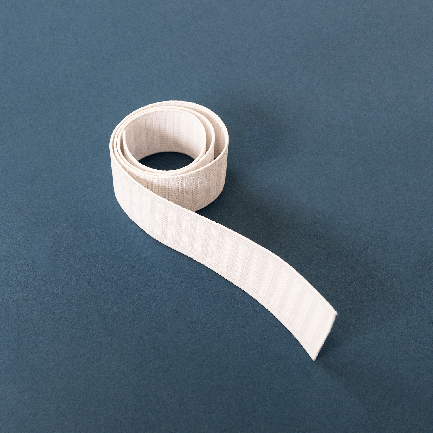 Elastic | Non Roll Knit White (32mm, 1.25