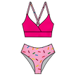 Swim Kit | Sprinkle + Hot Pink