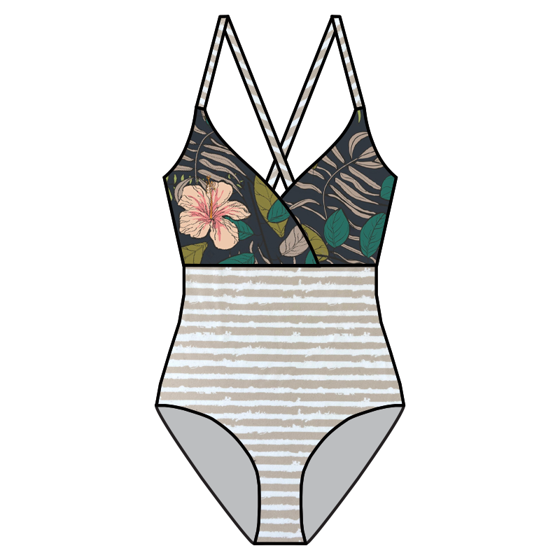 Swim Kit | Exotic Beauty + Beach Stripe