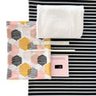 Swim Kit | Honeycomb + Black Stripe