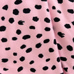 Jersey Knit Print | Pink Leopard Dots