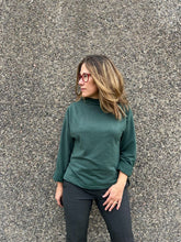 Load image into Gallery viewer, Fleece Knit | Bamboo - Hunter Green

