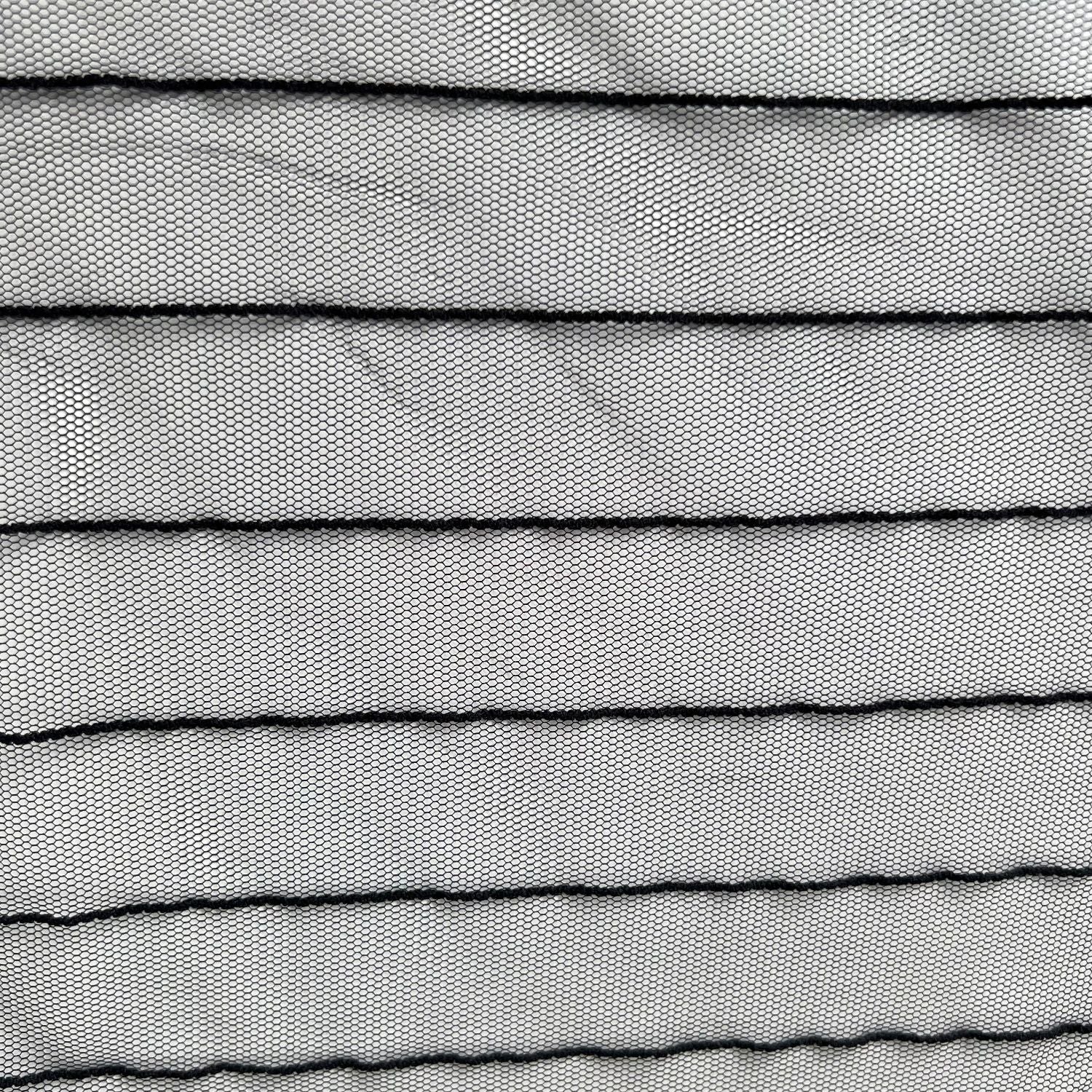 Sheer | Black Stripes