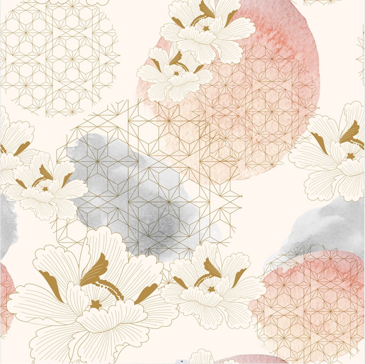 Athletic Print | Abstract Asian - Fabric + Flow Textile Co.
