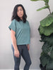 Athletic Print | Cactus Herringbone - Fabric + Flow Textile Co.