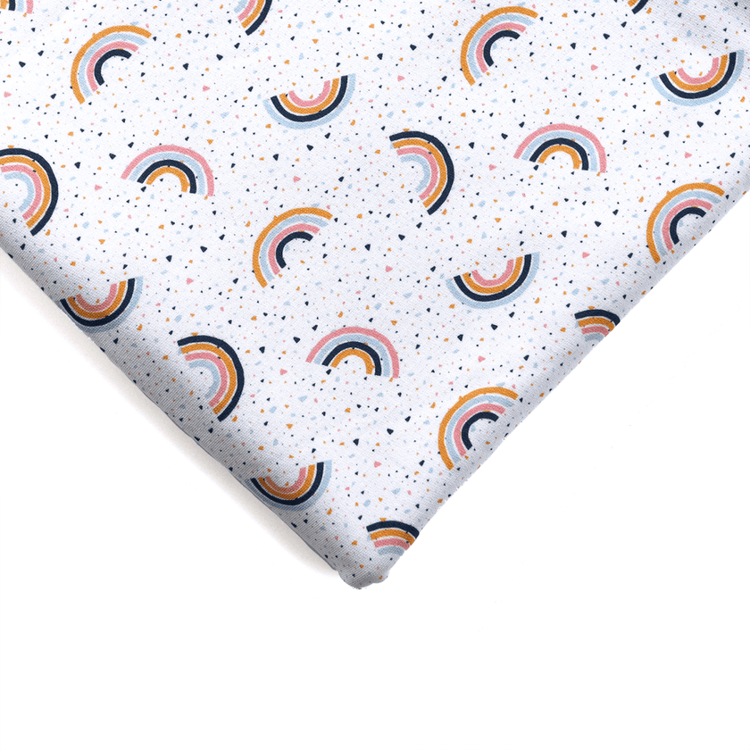 Athletic Print | Terrazo Rainbows - Fabric + Flow Textile Co.