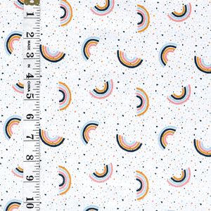 Athletic Print | Terrazo Rainbows - Fabric + Flow Textile Co.