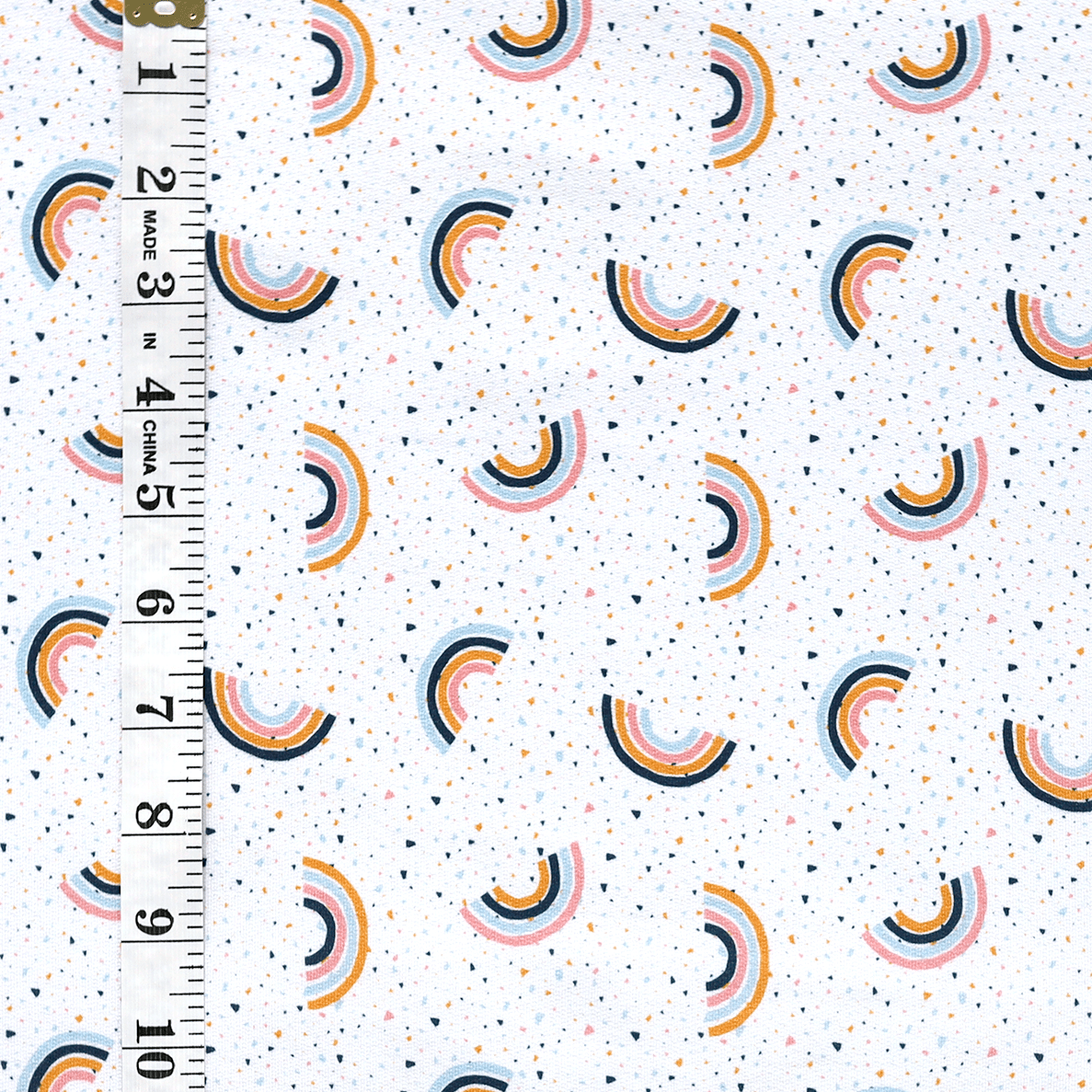 Athletic Print | Terrazo Rainbows - Fabric + Flow Textile Co.
