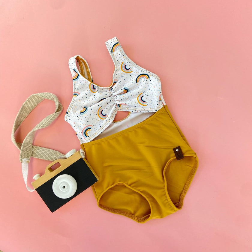 Athletic Print | Terrazo Rainbows - Fabric + Flow Textile Co.