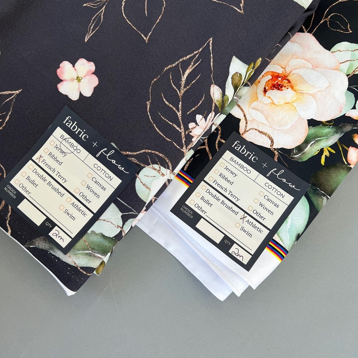 Athletic Print | Winter Botanicals - Fabric + Flow Textile Co.