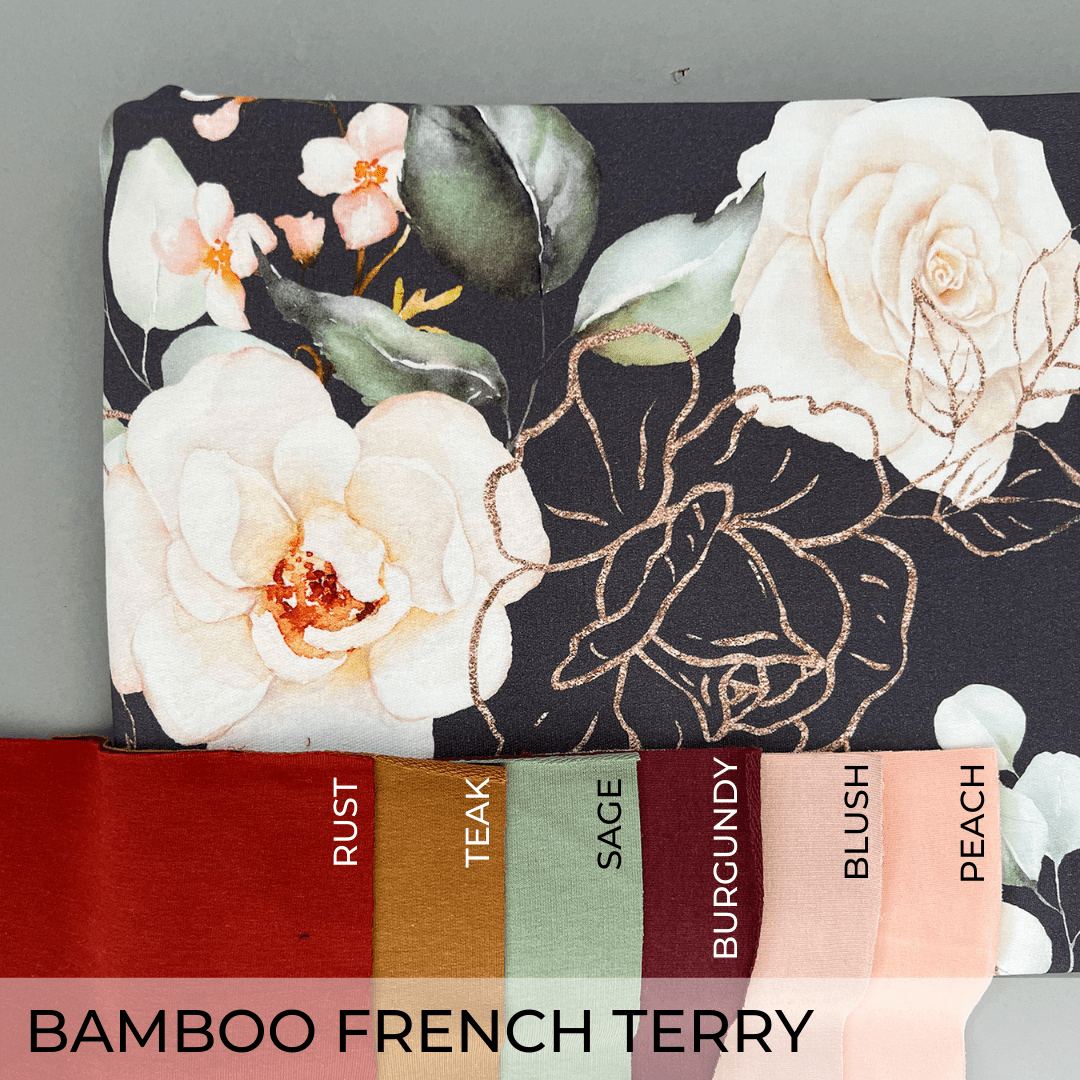 Athletic Print | Winter Botanicals - Fabric + Flow Textile Co.