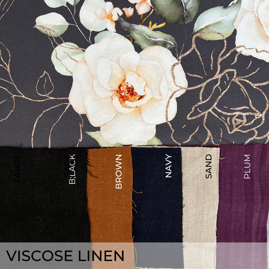 Athletic Print | Winter Botanicals - Fabric + Flow Textile Co.