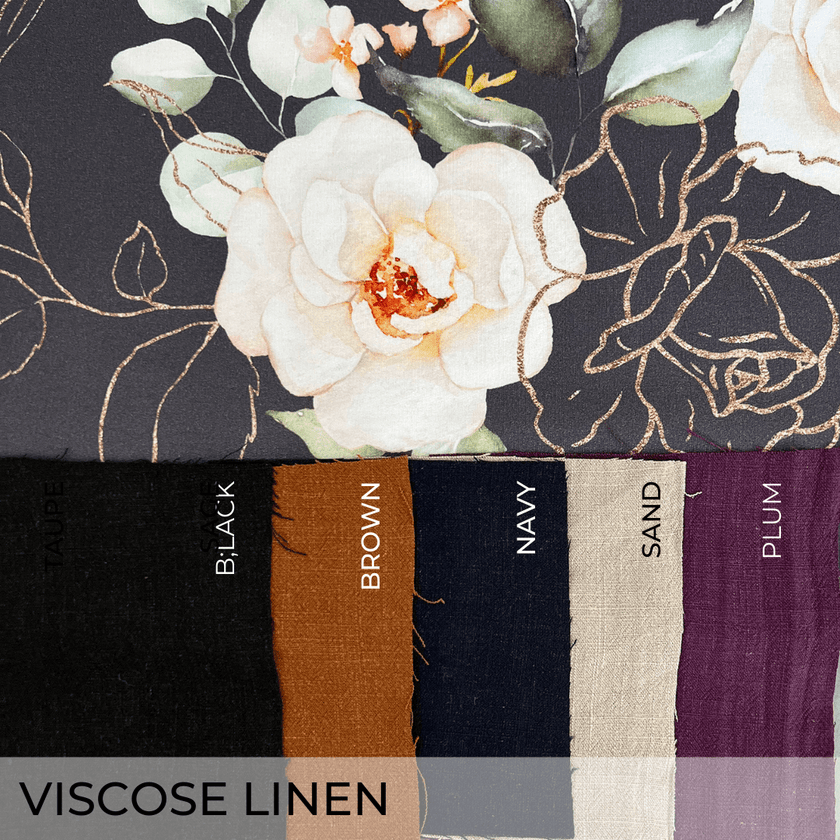 Athletic Print | Winter Botanicals - Fabric + Flow Textile Co.