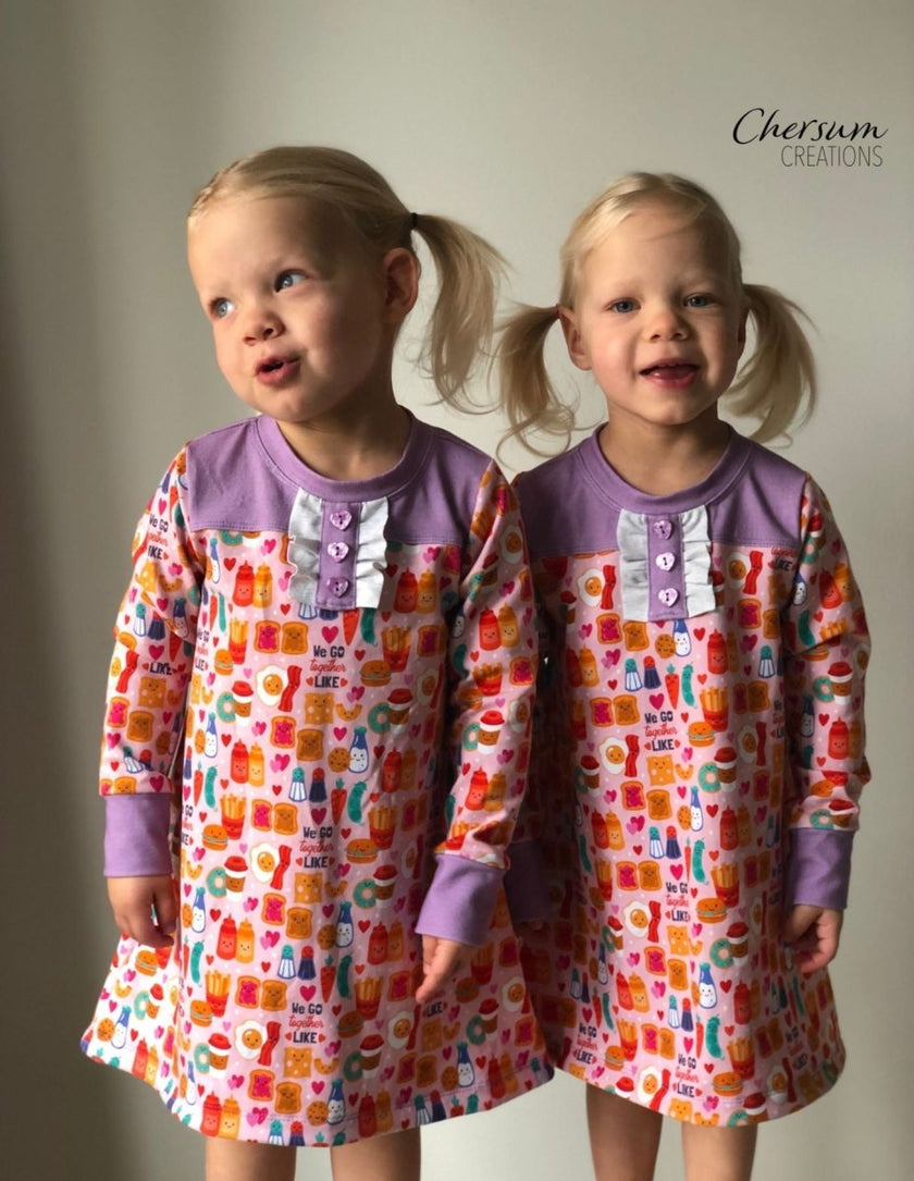 Cotton Poplin Print | French Lavender Linen Look R2C1 - Fabric + Flow Textile Co.