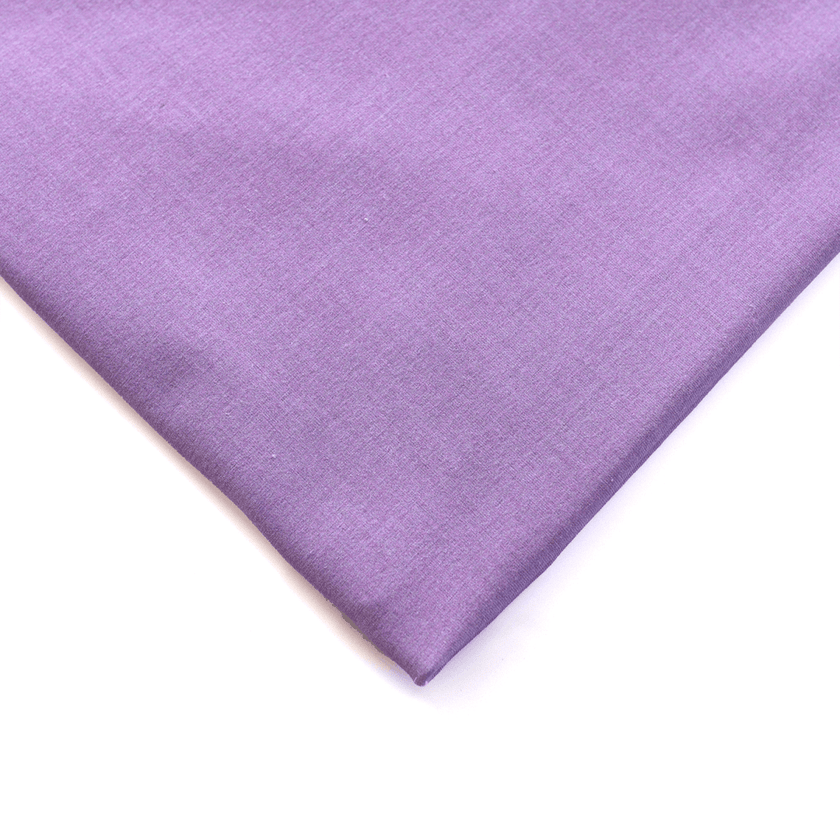 Cotton Poplin Print | French Lavender Linen Look R2C1 - Fabric + Flow Textile Co.