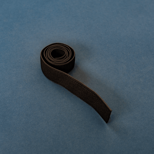 Elastic | Braided Black (19mm, 3/4