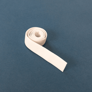 Elastic | Knit White (3mm - 76mm, 1/8