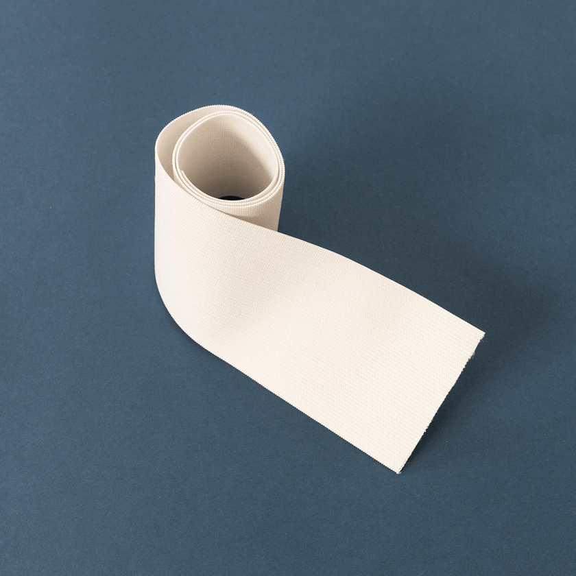 Elastic | Knit White (3mm - 76mm, 1/8