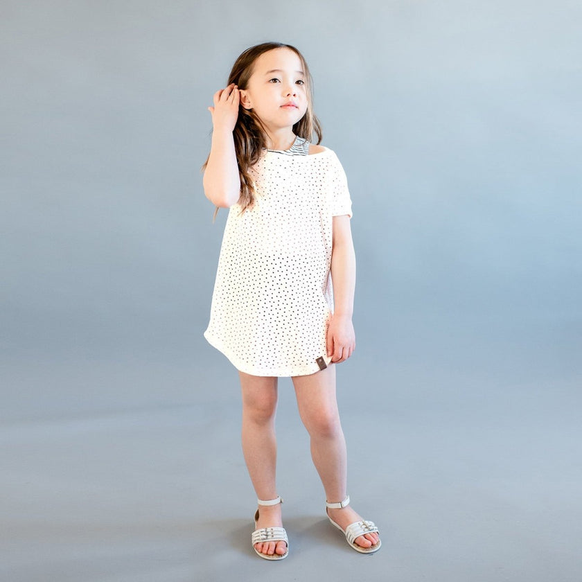 Eyelet Knit | White - Fabric + Flow Textile Co.