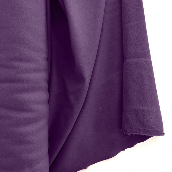 Fleece Knit | Bamboo - Purple - Fabric + Flow Textile Co.