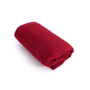 French Terry | Bamboo - Red - Fabric + Flow Textile Co.