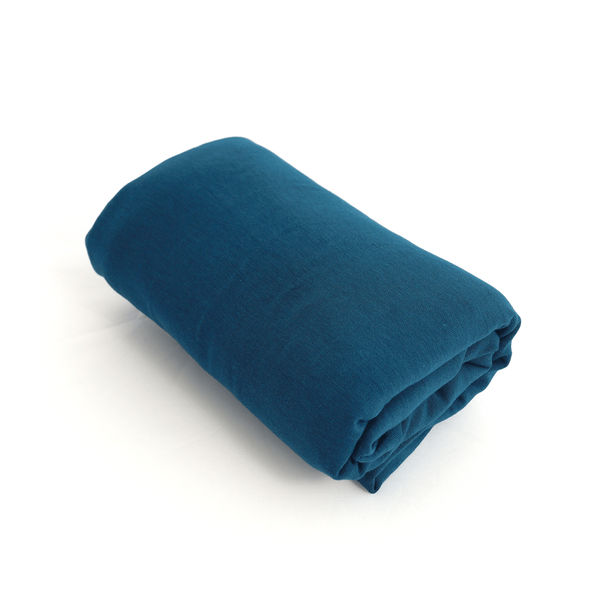 French Terry | Bamboo - Teal - Fabric + Flow Textile Co.