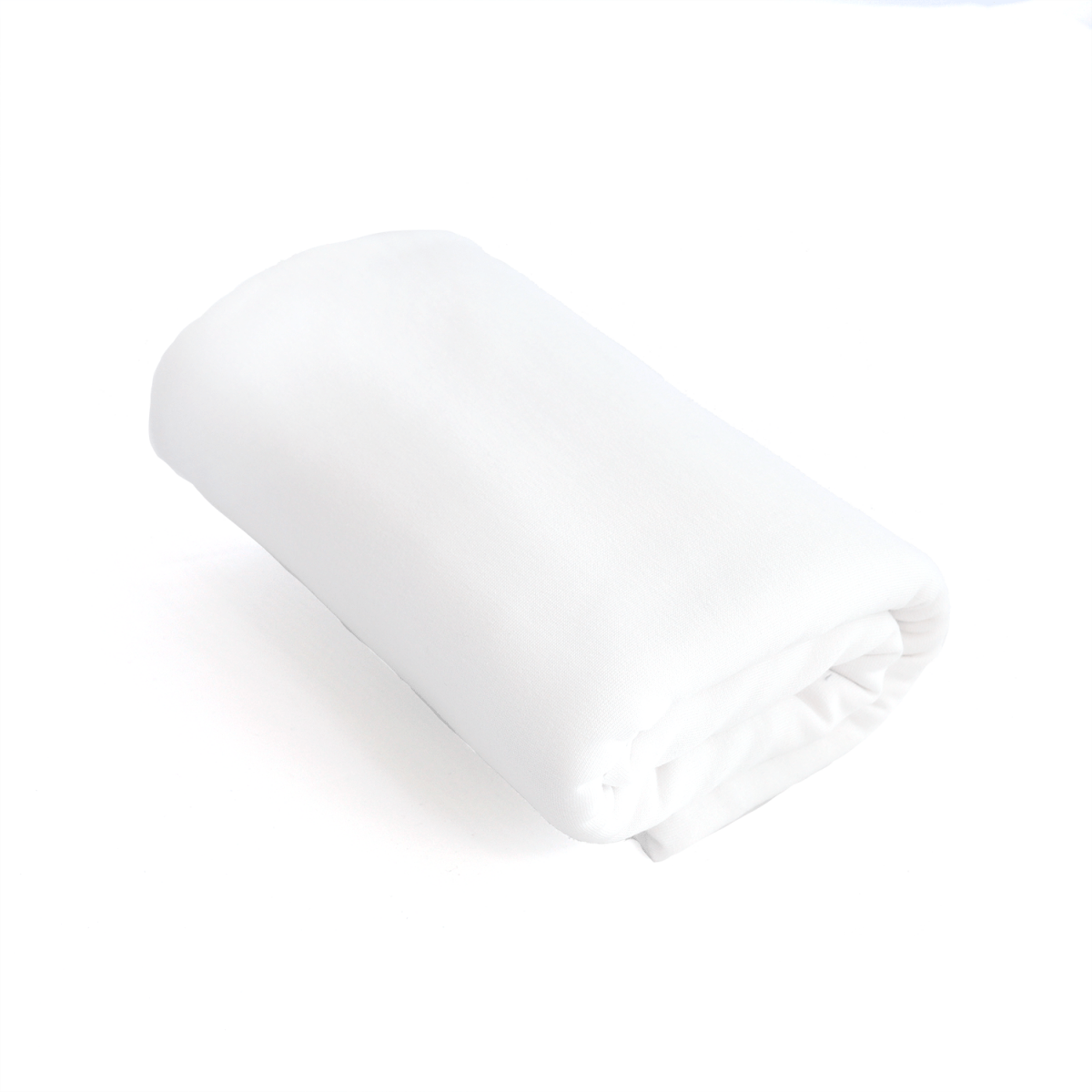 French Terry | Bamboo - White - Fabric + Flow Textile Co.