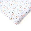 French Terry Print | Chilly Fox | Remnant - 0.5m Piece - Fabric + Flow Textile Co.
