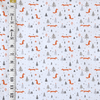 French Terry Print | Chilly Fox | Remnant - 0.5m Piece - Fabric + Flow Textile Co.