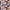 French Terry Print | Colour Block Floral R3F2 - Fabric + Flow Textile Co.