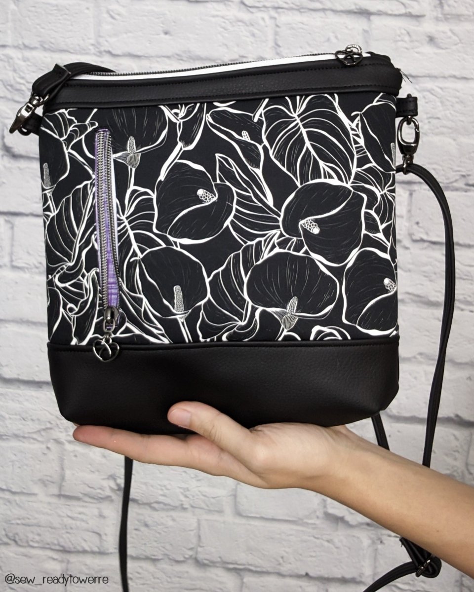 Jersey Knit Print | Amethyst Linen Look R3C3 - Fabric + Flow Textile Co.