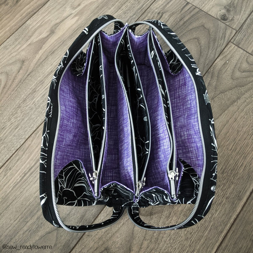 Jersey Knit Print | Amethyst Linen Look R3C3 - Fabric + Flow Textile Co.