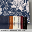 Jersey Knit Print | Lotus R7 - 8 - Fabric + Flow Textile Co.