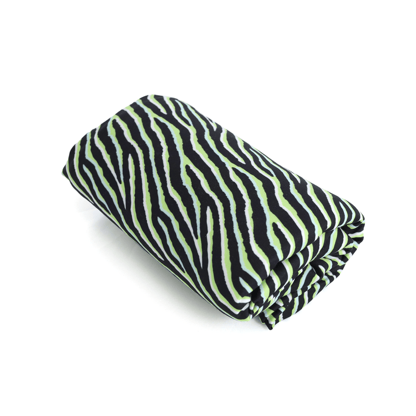 Jersey Knit Print | Neon Zebra - Fabric + Flow Textile Co.