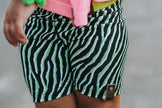 Jersey Knit Print | Neon Zebra - Fabric + Flow Textile Co.