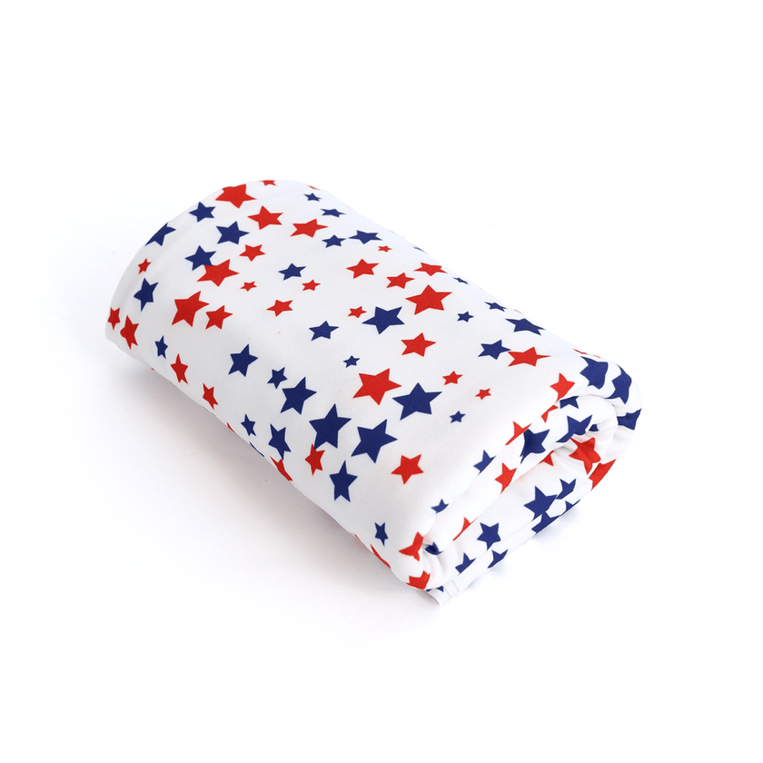 Jersey Knit Print | Patriotic Stars - Fabric + Flow Textile Co.