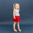 Jersey Knit Print | Patriotic Stars - Fabric + Flow Textile Co.