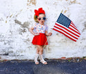 Jersey Knit Print | Patriotic Stars - Fabric + Flow Textile Co.
