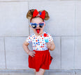 Jersey Knit Print | Patriotic Stars - Fabric + Flow Textile Co.