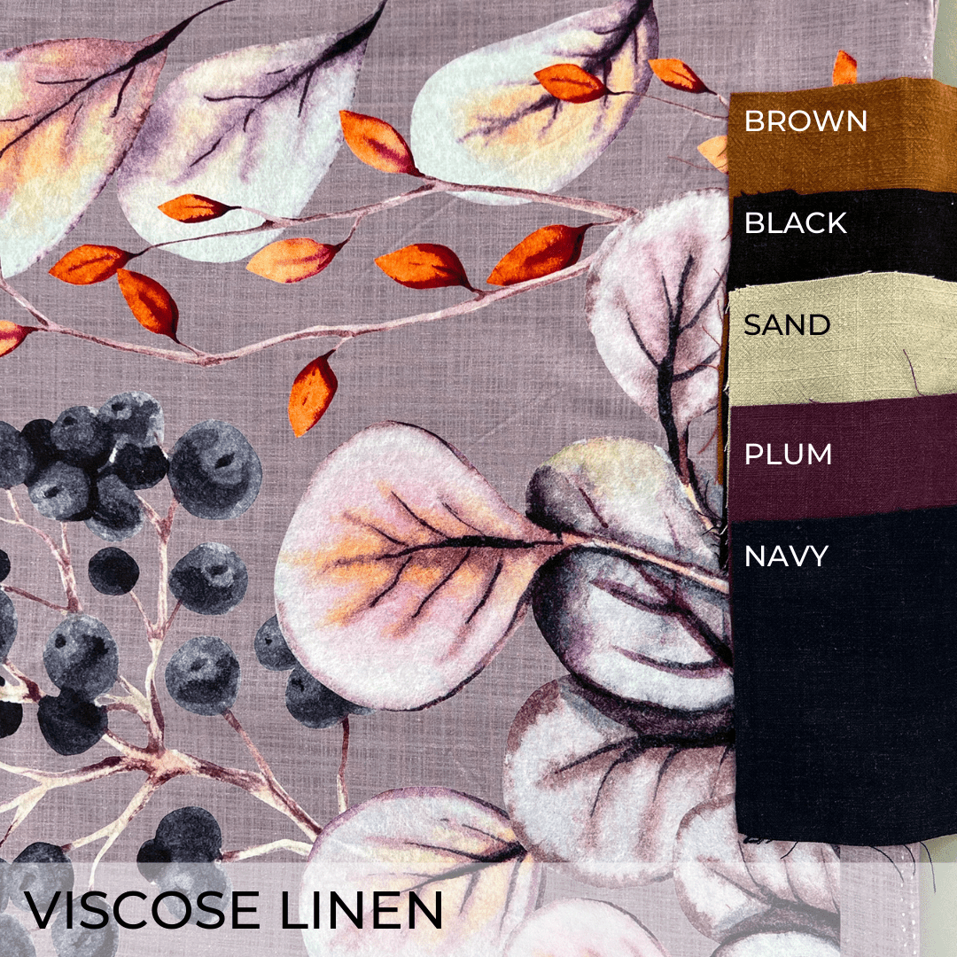 Jersey | Lilac Border R7 - 10 - Fabric + Flow Textile Co.