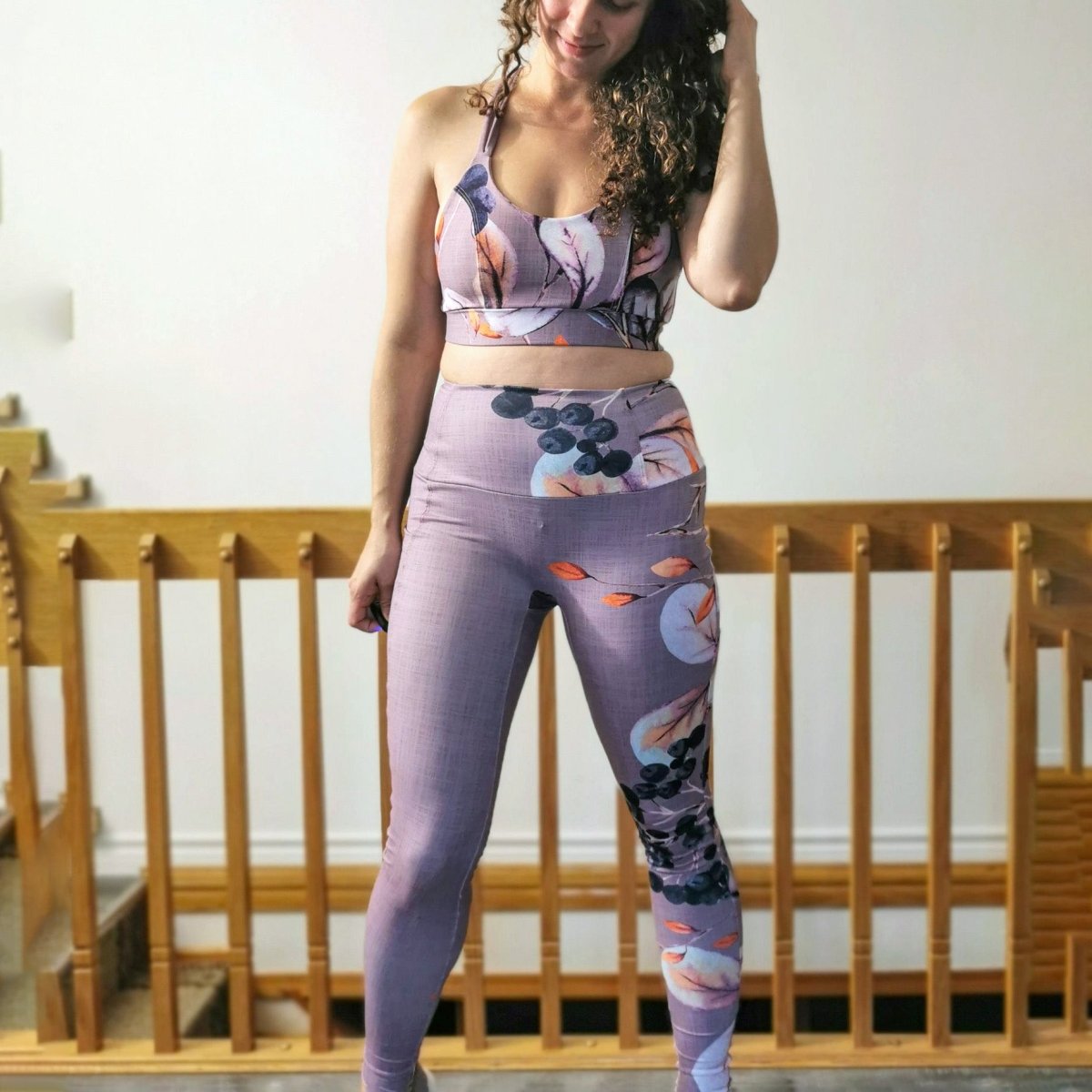 Jersey | Lilac Border R7 - 10 - Fabric + Flow Textile Co.